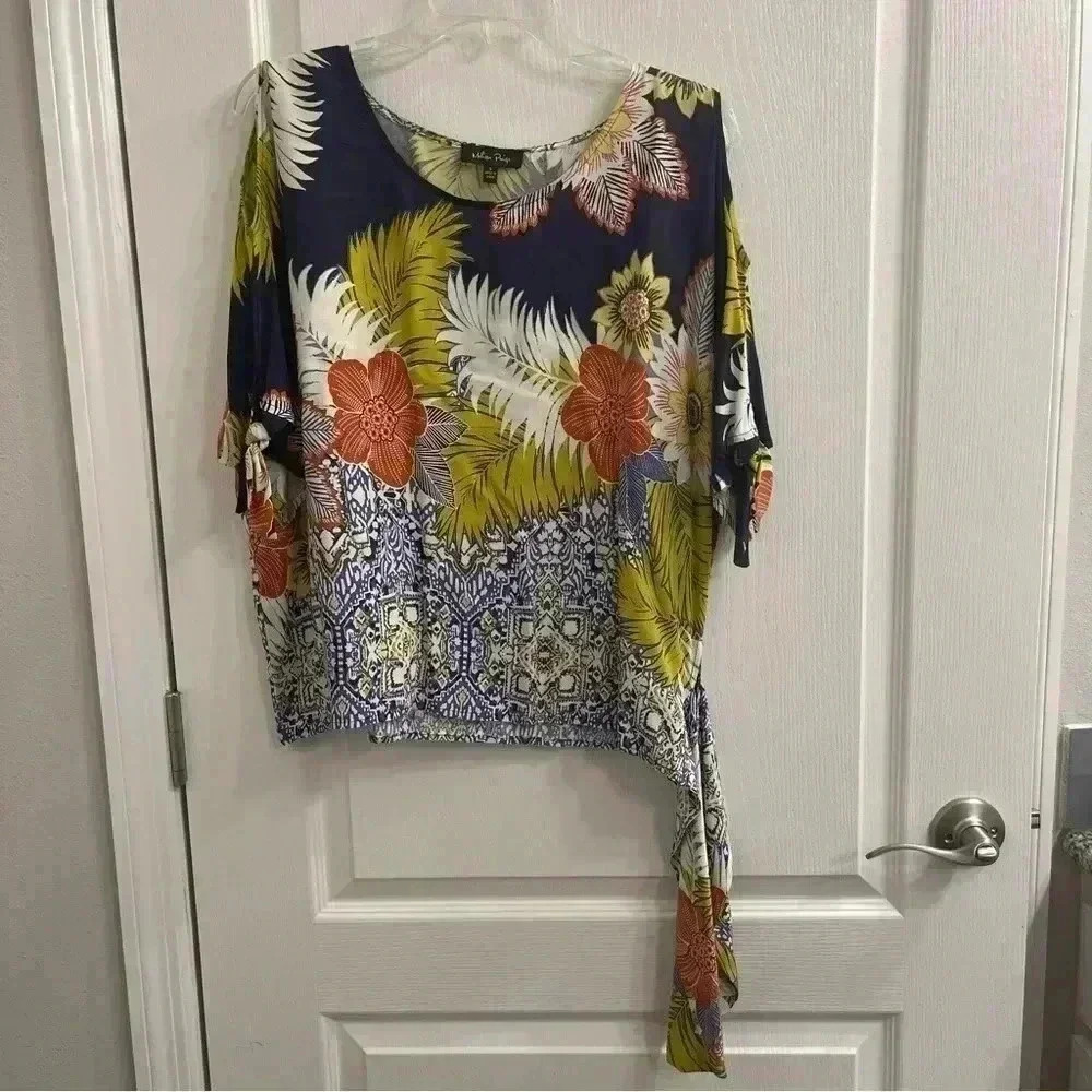 Melissa Paige Floral Top And Matching Pants - Picture 3 of 15